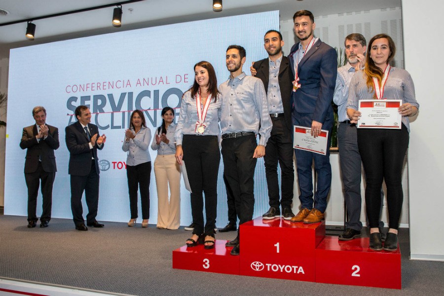 Toyota Argentina reconoció al mejor personal